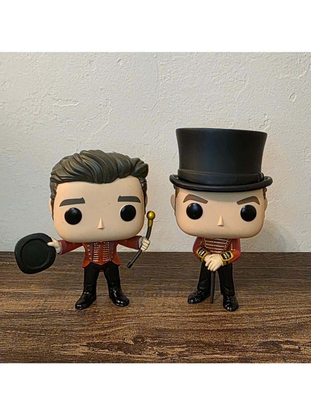 Funko Pop The Greatest Showman Ringmaster & Top Hat Figure Lot Set Of 2
